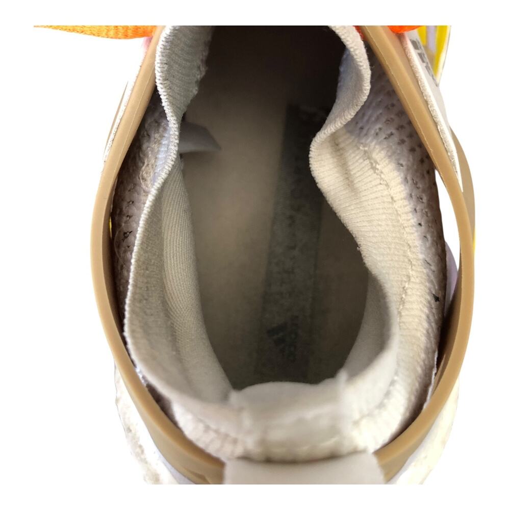 adidas Athletic Sneakers in Tan, White, Yellow & Orange - Picture 9 of 11